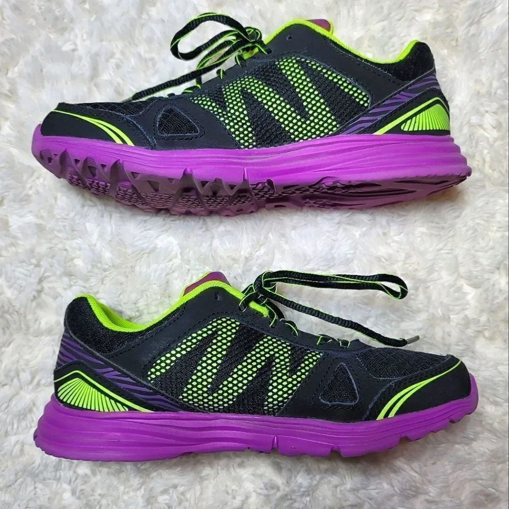 Catapult ConquorâLightweightâRunningâShoesâ-âBlack/Purple/Green - Picture 5 of 8